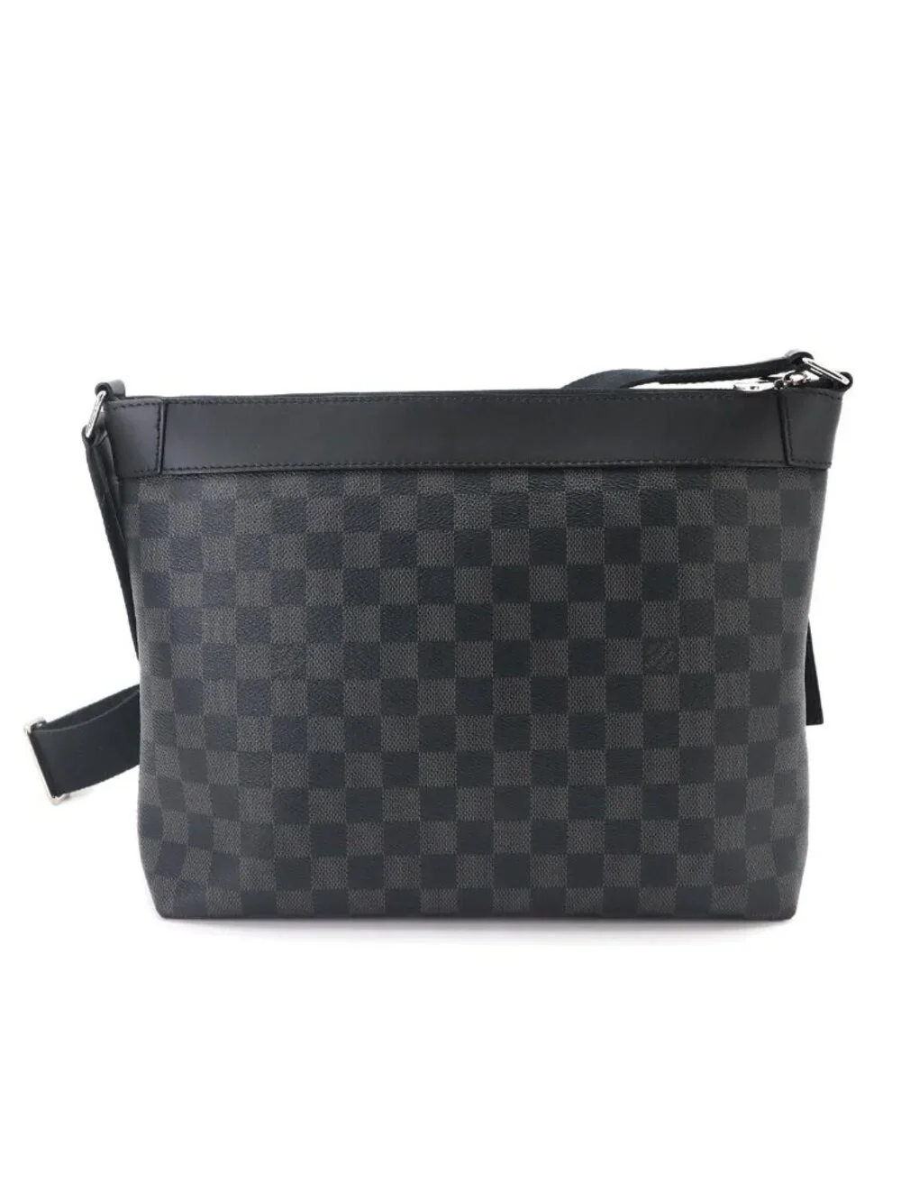 Louis Vuitton Damier Graphite Mick PM NM Shoulder Bag Black Gray